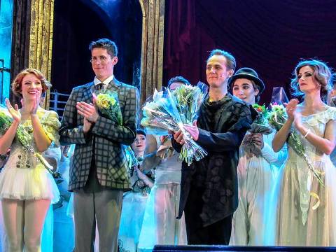 Musical Princess of Circus, Moscow, Russia, Dennis Kotelnikov as Tony